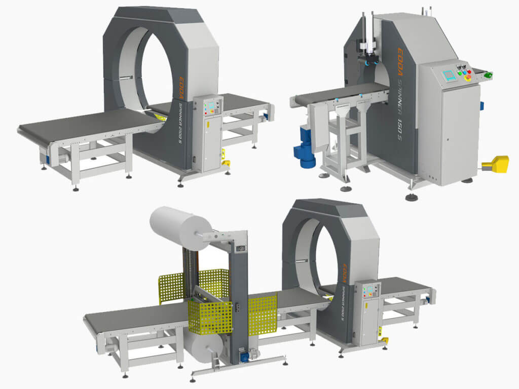 horizontal stretch wrapping machines