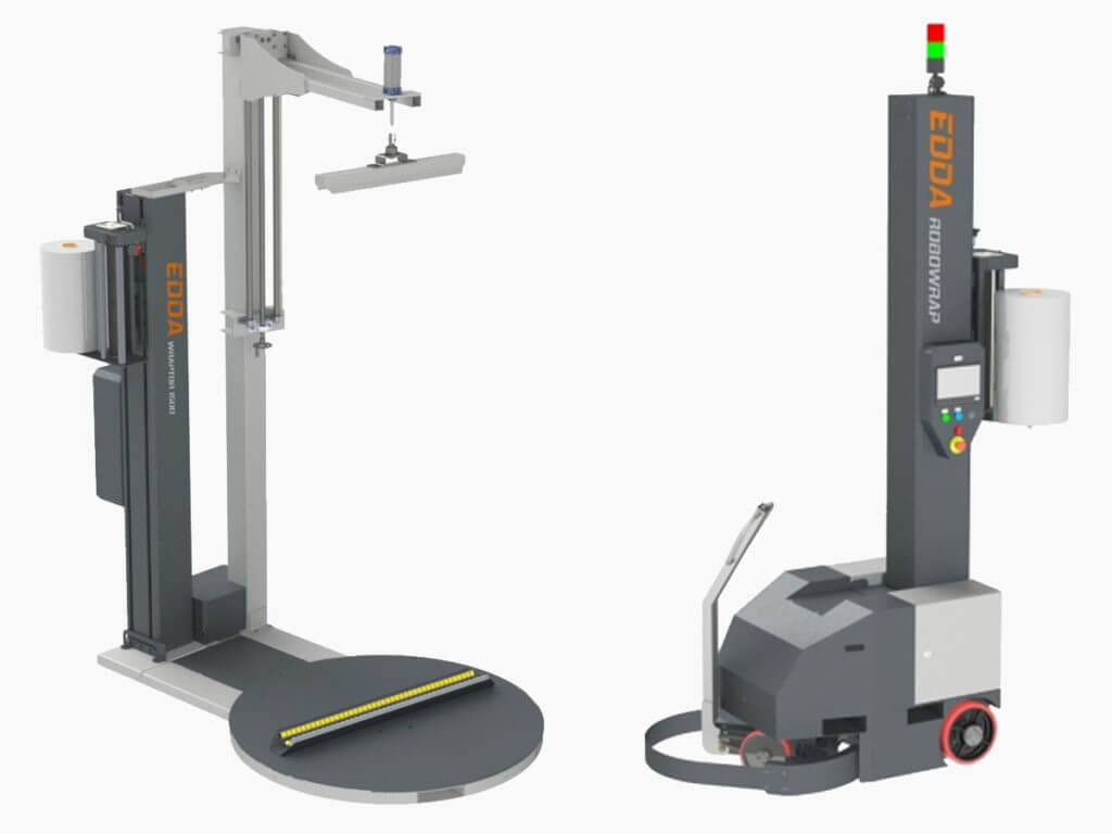 vertical stretch wrapping machines