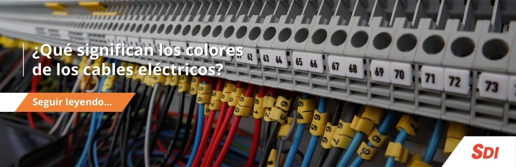 Qué significan los colores de los cables eléctricos