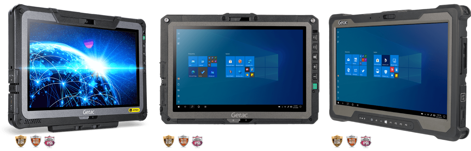 Tablet de uso rudo de 10 pulgadas con sistema Windows