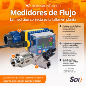 Conoce los medidores de flujo para tus procesos industriales en planta 8 medidores de flujo industriales automation direct
