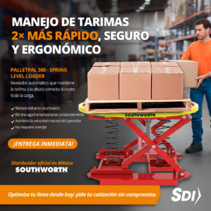 Ergonomía de Impacto Inmediato: SDI y Southworth mejoran tu operación desde el día uno 4 PALLETPALL-southworth