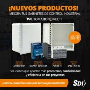 Nuevos componentes de control feb 2026 para gabinetes: más protección, confiabilidad y eficiencia en tus proyectos 4 Nuevos componentes de control feb 2026