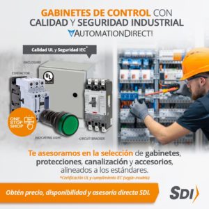 armado de gabinetes de control