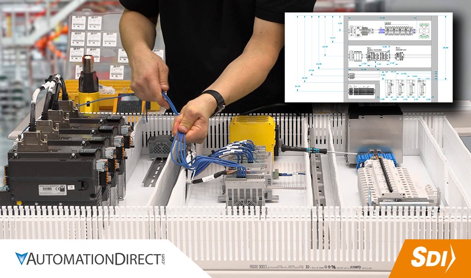armado de gabinetes de control automationdirect