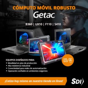 monitoreo industrial móvil getac sdi