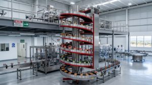 SpiralVeyor Ambaflex: el conveyor que sube, baja y conecta tu producción sin ocupar el piso 5 SpiralVeyor Ambaflex instalacion planta empaque alimentos logistica Mexico conveyor espiral sdi