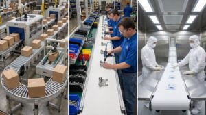 conveyor Dorner 3200 aplicaciones empaque manufactura ensamble automotriz precision linea sdi