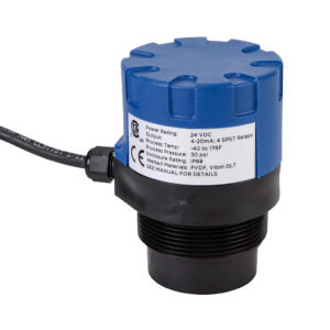 ultrasonido, radar o vibración: conoce los tipos de sensores de nivel que tu proceso realmente necesita 5 sensor ultrasonico nivel tanque liquido sin contacto Flowline EchoPod industrial vf