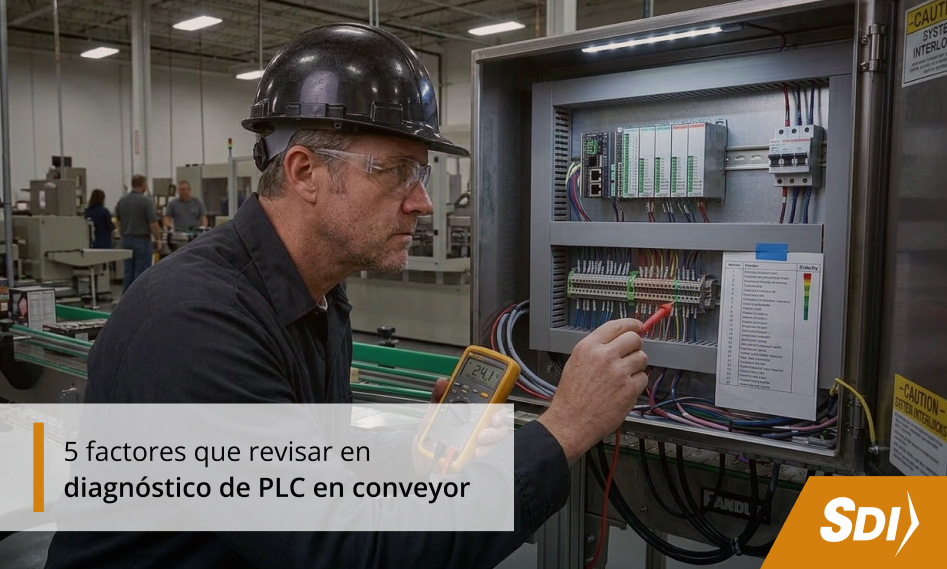 diagnóstico de PLC en conveyor 5 factores que revisar cuando el sistema deja de responder sdi
