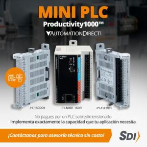 mini plc industrial en tu línea de producción