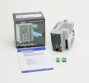 plc con entradas analogicas integradas Productivity1000 P1-M412 4ADL2DAL transmisor 4-20mA proceso