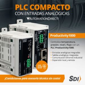 plc con entradas analógicas integradas
